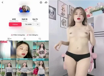 Địt em Tiktoker da trắng vóc dáng cực ngon